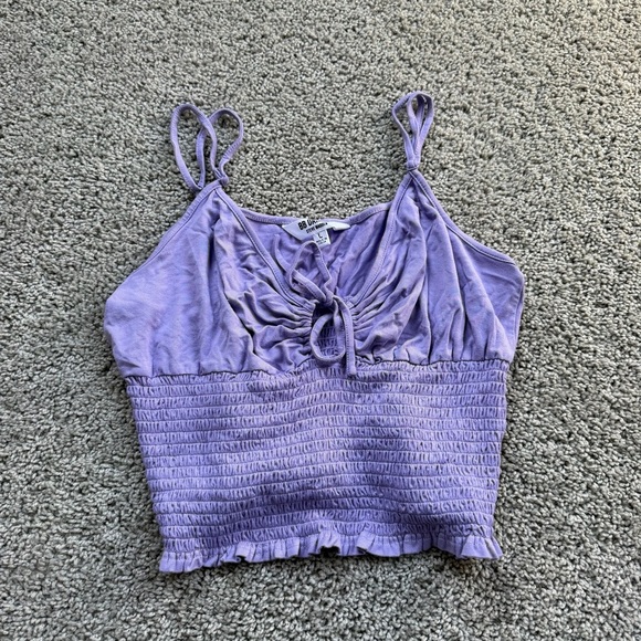 BB Dakota by Steve Madden Tops - BB Dakota Steve Madden Purple Crop Top Size Large
